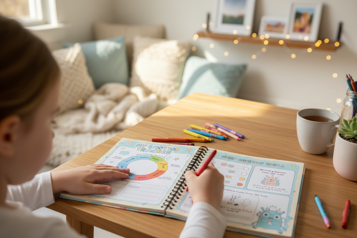 Mabel's Regulation Journal | A Safe Space for Big Feelings and Calm Moments