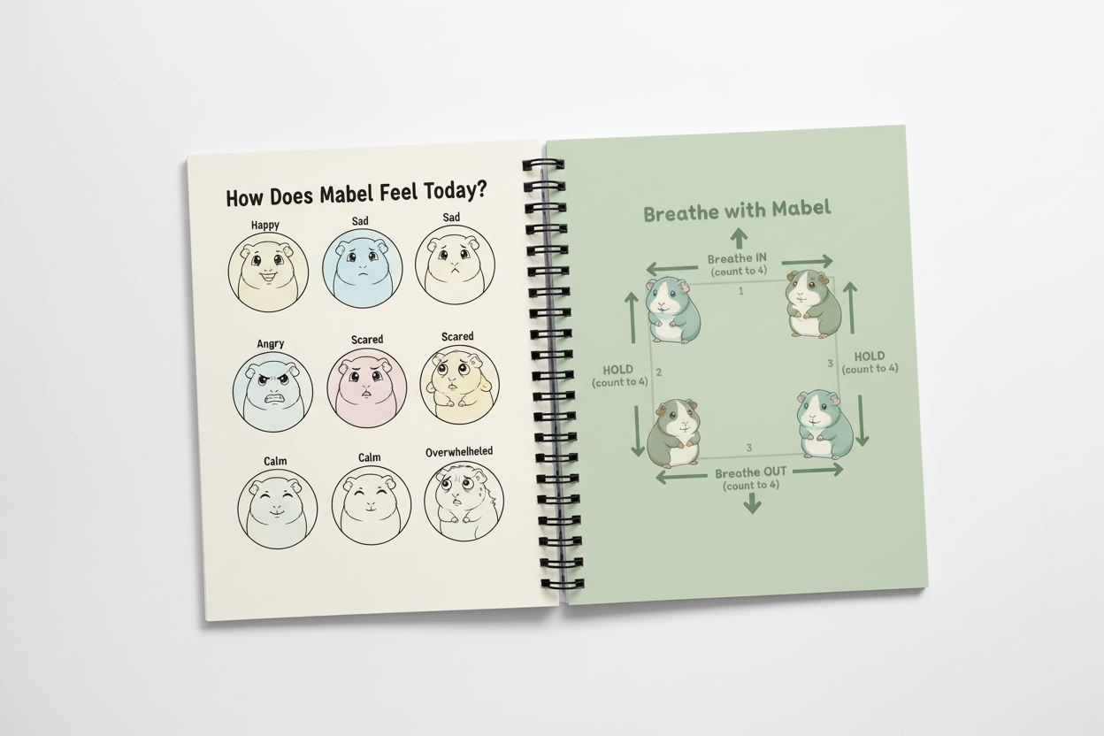 Mabel's Regulation Journal | A Safe Space for Big Feelings and Calm Moments